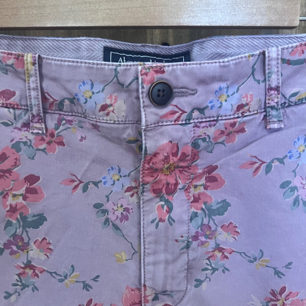 Abercrombie & Fitch Floral Shorts Men's 36 Summer Vacation Resort flat front - Picture 4 of 10